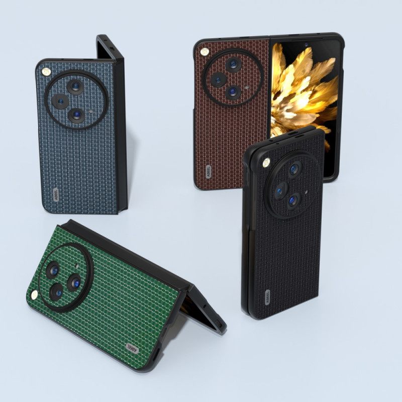 Kuori Oppo Find N3 Abeel-kuvioitu Nahka