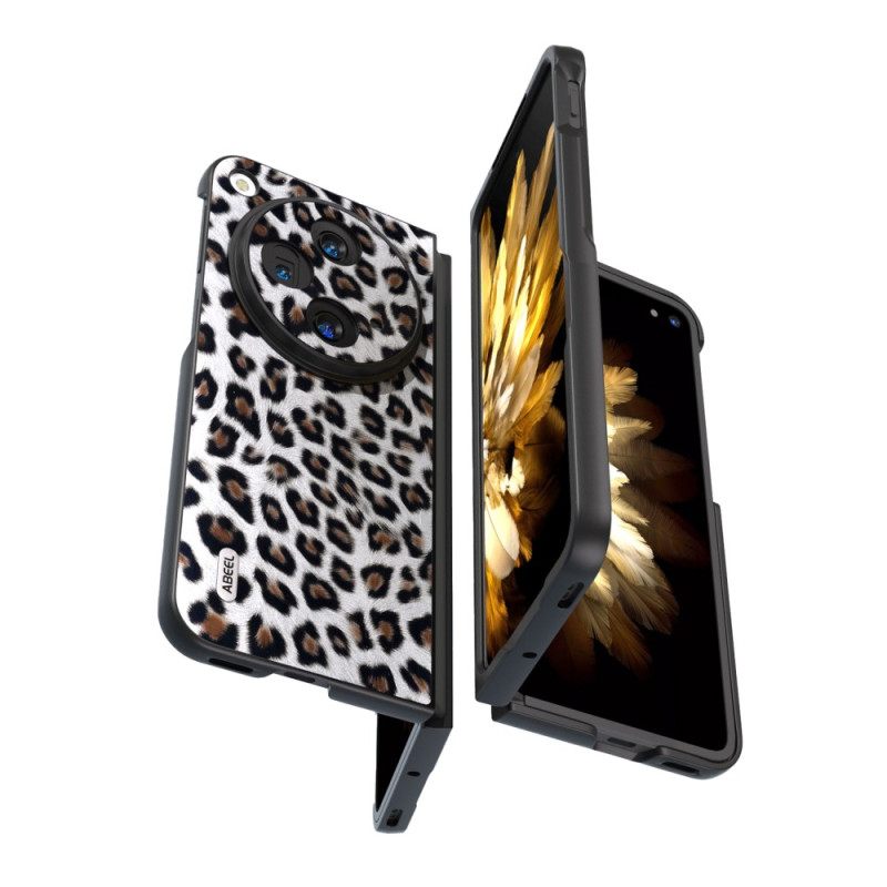 Kuori Oppo Find N3 Abeel Leopard Print Suojakuori