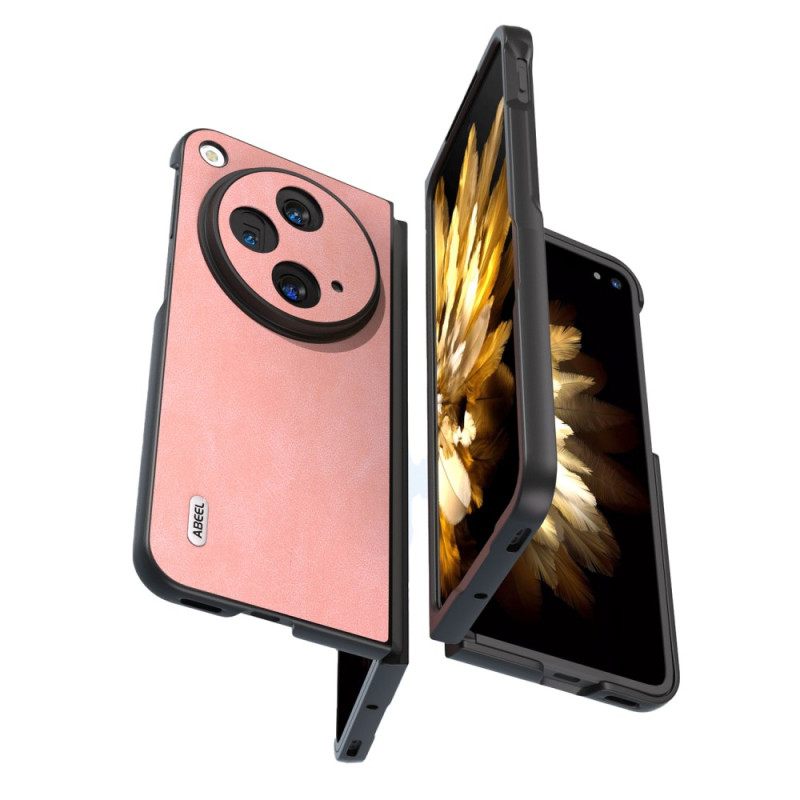 Kuori Oppo Find N3 Abeel Neutraali Tekonahka