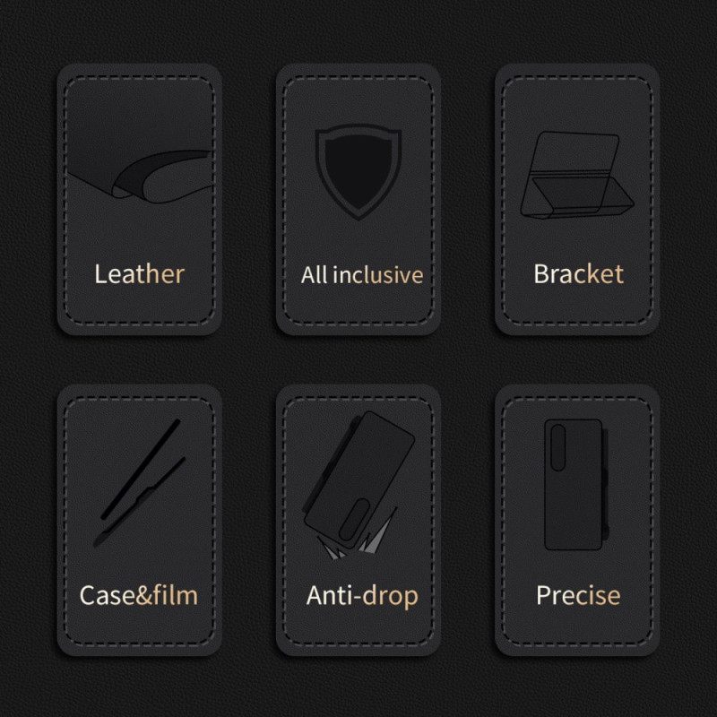 Nahkakotelo Oppo Find N3 Uusi Muotoilu Suojakuori