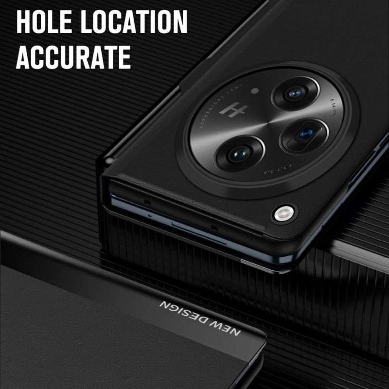 Nahkakotelo Oppo Find N3 Uusi Muotoilu Suojakuori