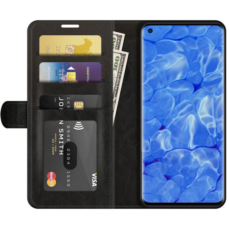 Kotelot Oppo Reno 6 Pro 5G Classic Crazy Horse Texture