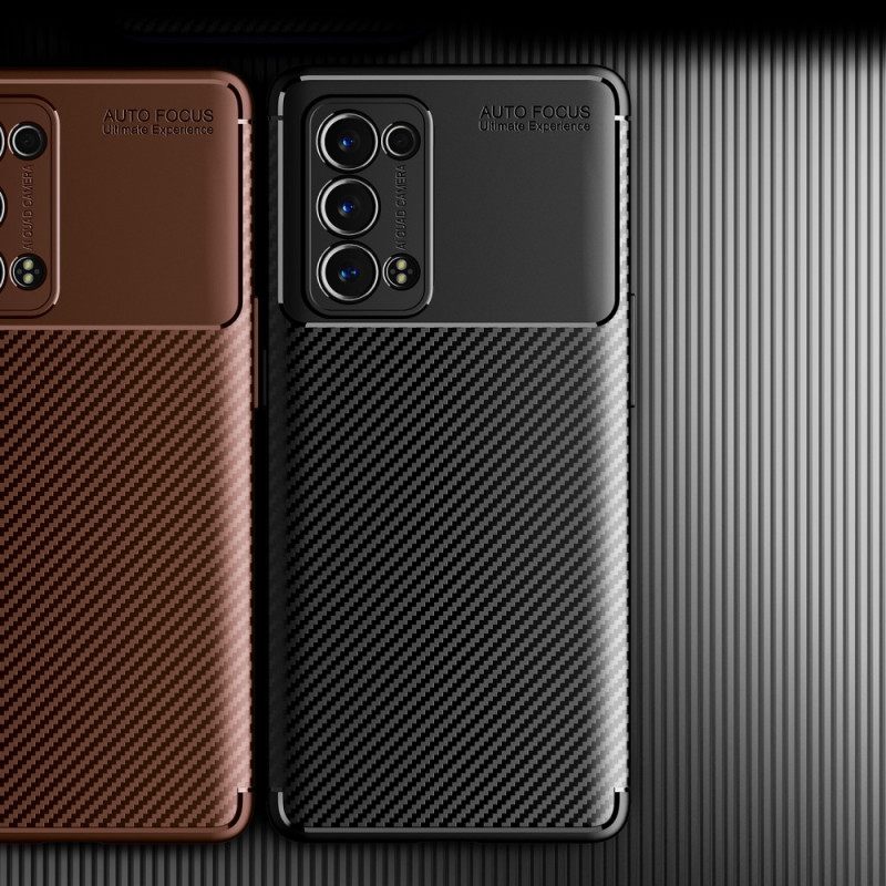 Kuori Oppo Reno 6 Pro 5G Joustava Hiilikuitu
