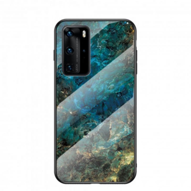 Case Huawei P40 Pro Tempered Glass Premium Värit
