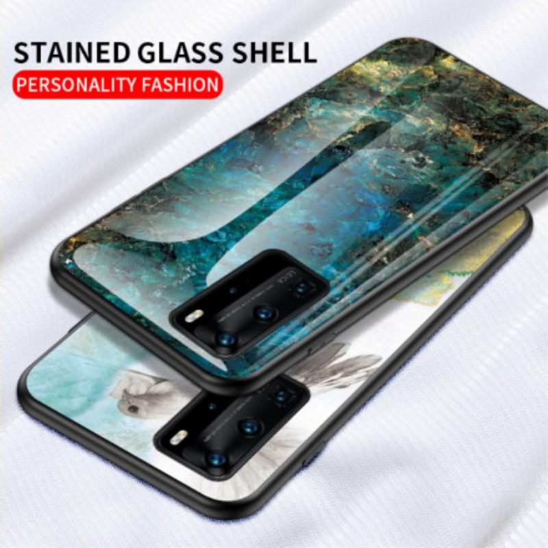 Case Huawei P40 Pro Tempered Glass Premium Värit