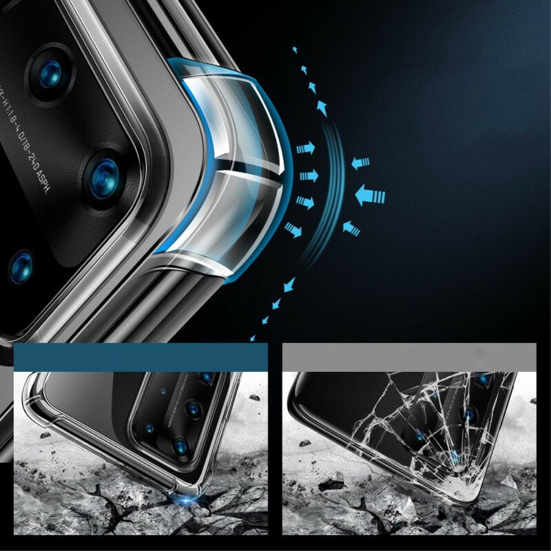 Kuori Huawei P40 Pro Läpinäkyvät Leeu-suojatyynyt