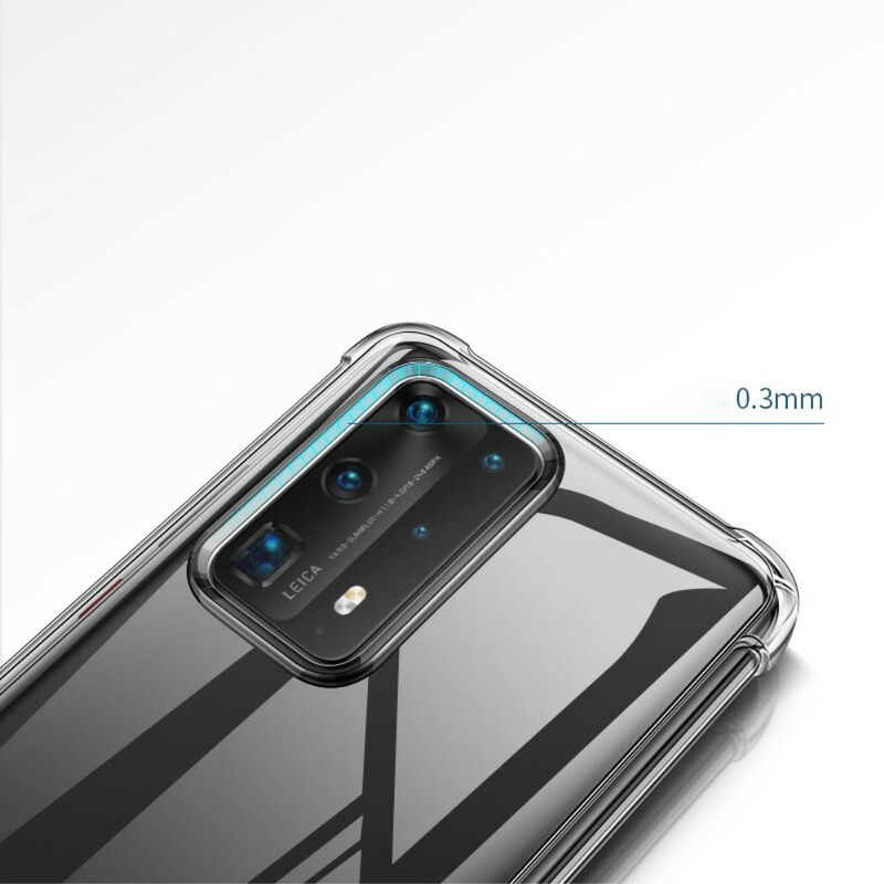 Kuori Huawei P40 Pro Läpinäkyvät Leeu-suojatyynyt