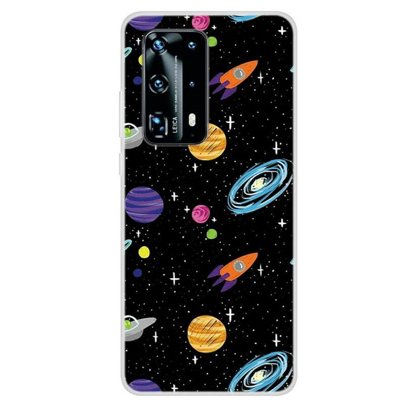 Kuori Huawei P40 Pro Planet Galaxy