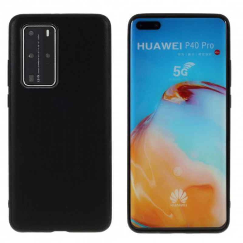 Kuori Huawei P40 Pro Style Leather X-level