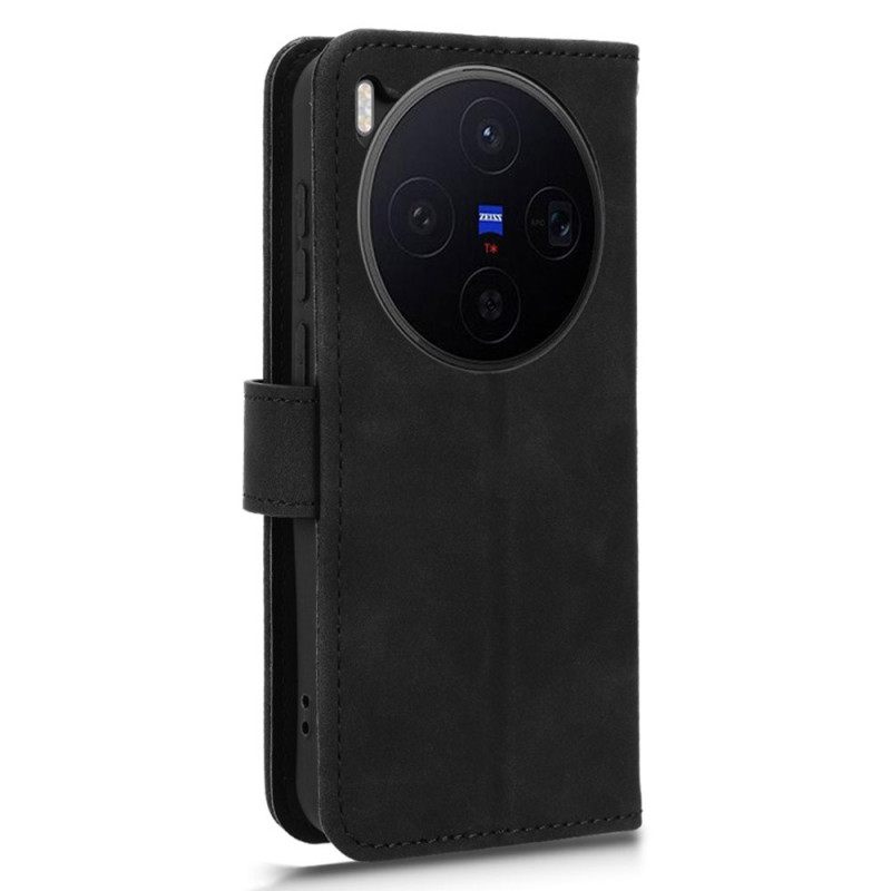 Kotelot Vivo X300 Mokkanahkaefekti