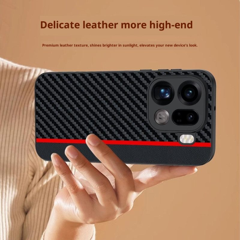 Case Oppo Find X9 Pro 5g Puhelinkuoret Jäykkä Hiilikuitukuvioinnilla