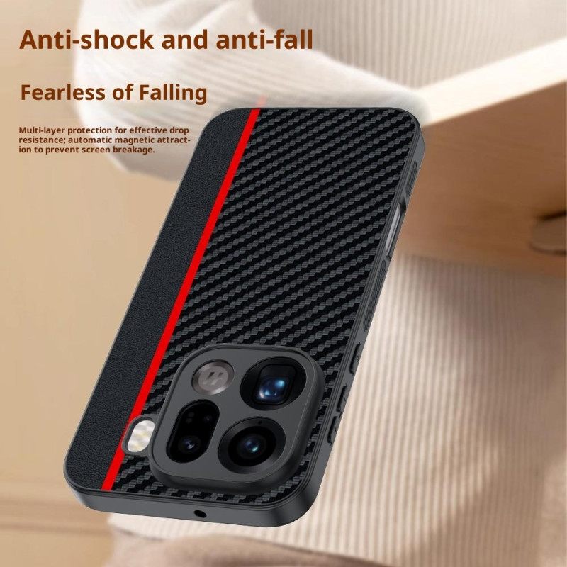 Case Oppo Find X9 Pro 5g Puhelinkuoret Jäykkä Hiilikuitukuvioinnilla