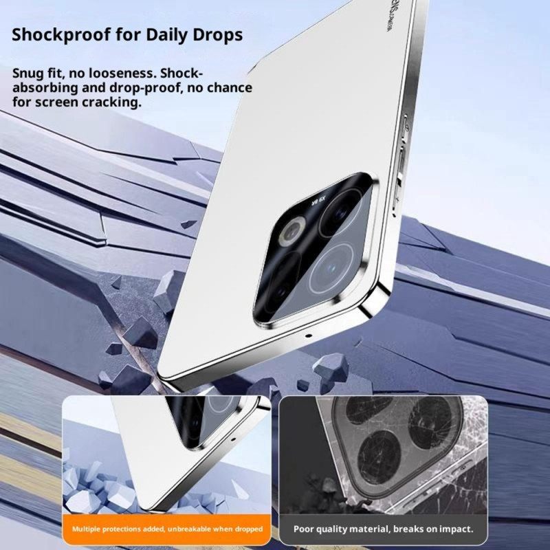 Case Oppo Find X9 Pro 5g Puhelinkuoret Naarmuuntumaton Elektrolyyttikehys