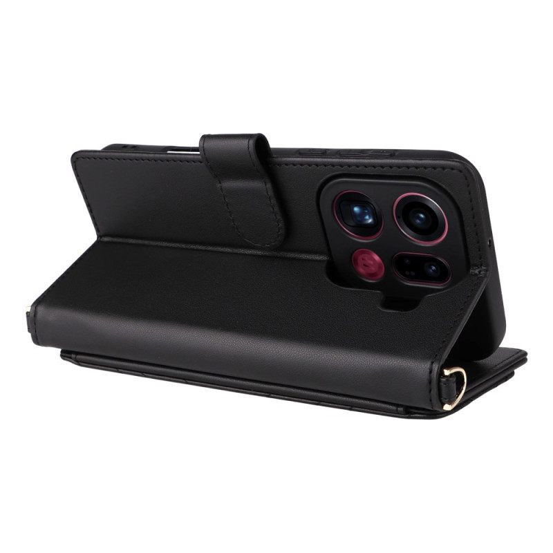 Kotelot Oppo Find X9 Pro 5g Tikattu Hihnoilla