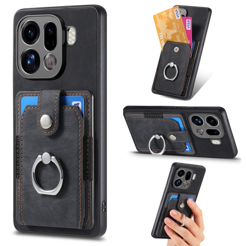 Kuori Oppo Find X9 Pro 5g Korttikotelo Ja Rengas