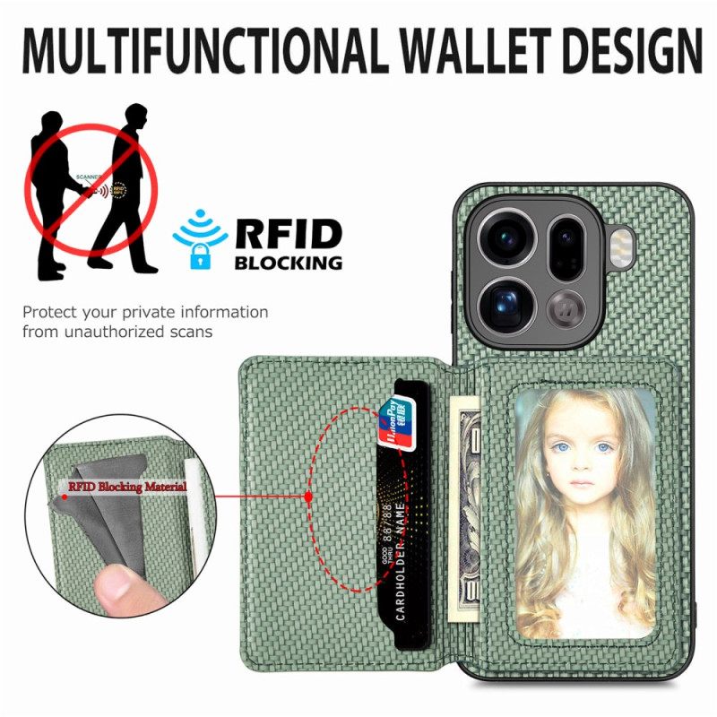 Kuori Oppo Find X9 Pro 5g Korttikotelo Ja Rfid-suojaus Suojakuori