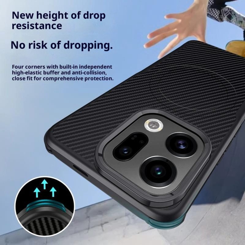 Kuori Oppo Find X9 Pro 5g Magsafe-hiilikuitu