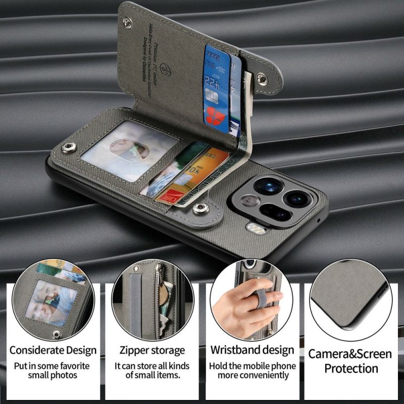 Kuori Oppo Find X9 Pro 5g Rfid-lompakko