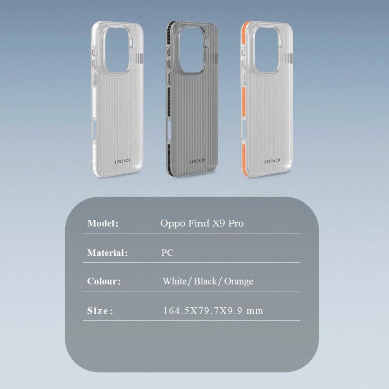 Kuori Oppo Find X9 Pro 5g Toc-sarja Lereach