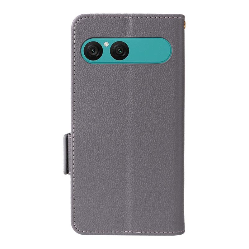 Kotelot Sony Xperia 10 Vii Keinonahka Hihna