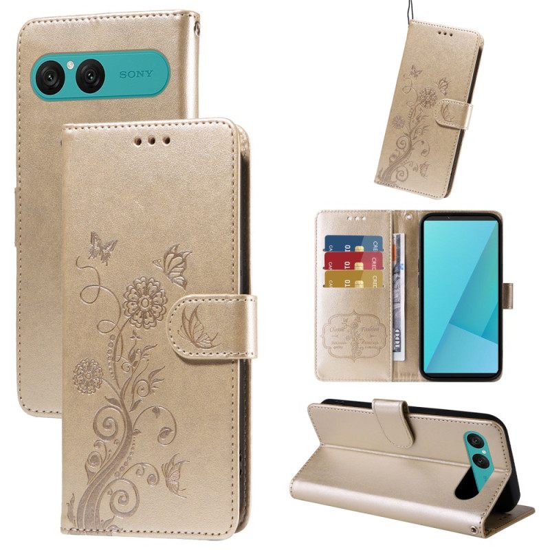 Kotelot Sony Xperia 10 Vii Kukkakuvio