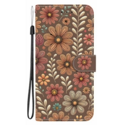 Kotelot Sony Xperia 10 Vii Kukkakuvio