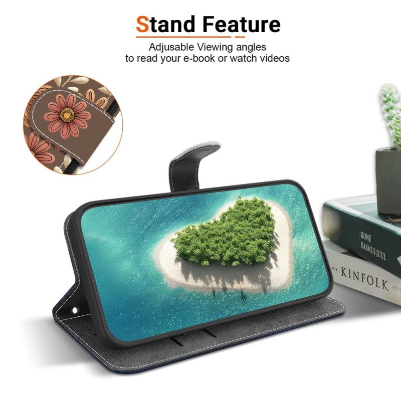 Kotelot Sony Xperia 10 Vii Kukkakuvio