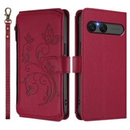 Kotelot Sony Xperia 10 Vii Puhelinkuoret Kukallinen Rfid-lompakko