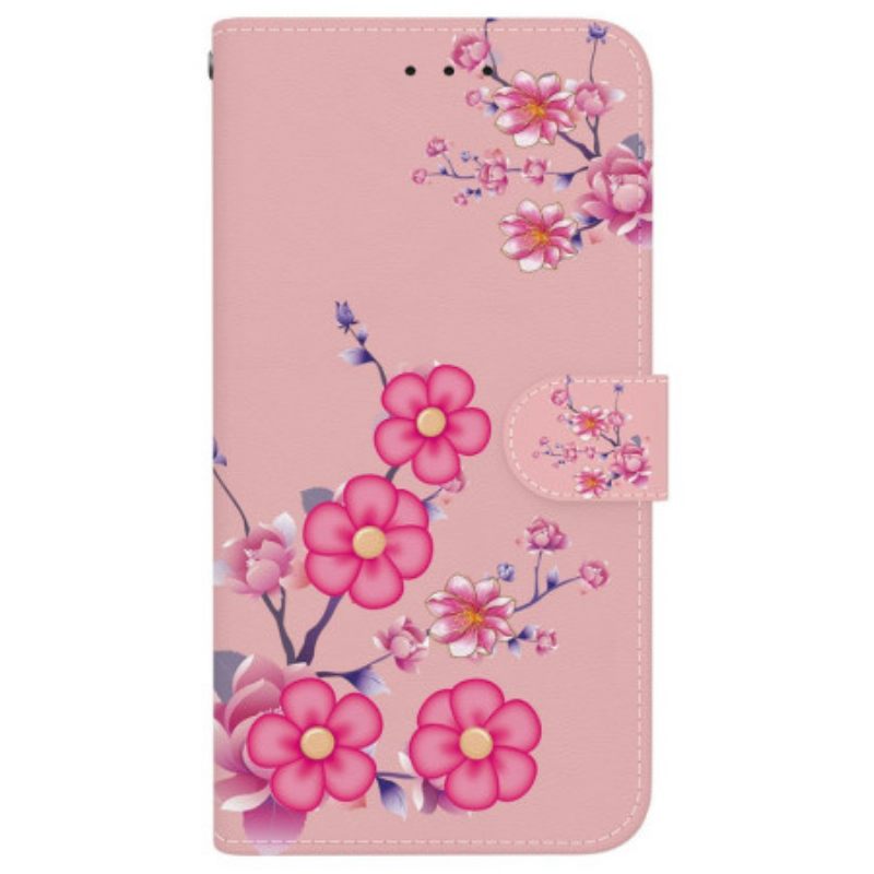 Kotelot Sony Xperia 10 Vii Puhelinkuoret Sakura-kuvio