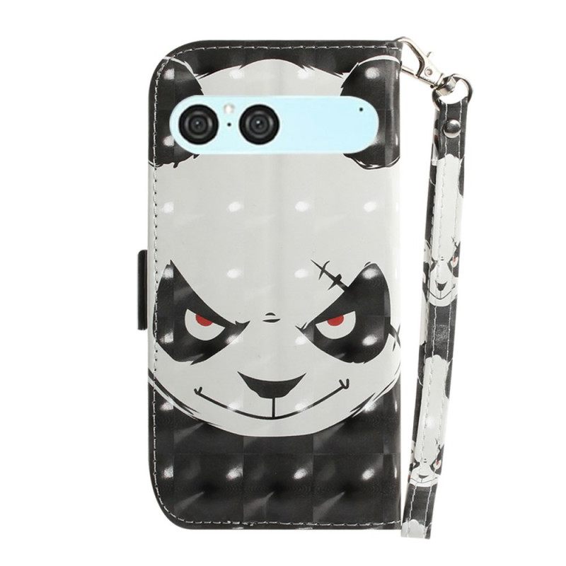 Kotelot Sony Xperia 10 Vii Vihainen Panda -avain