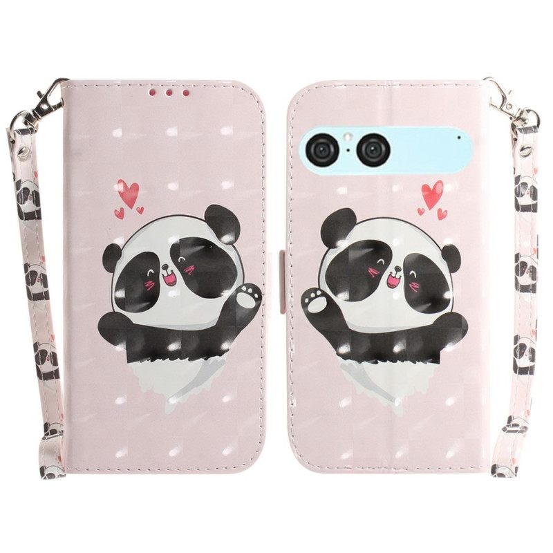 Kuoret Sony Xperia 10 Vii Panda-rakkaus -avain