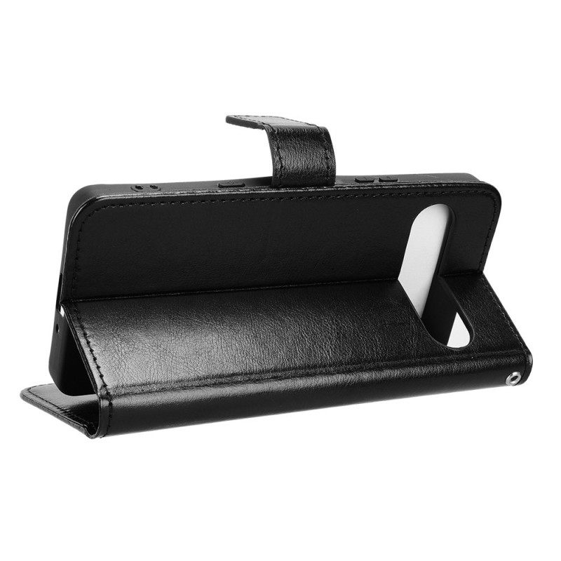 Kuoret Sony Xperia 10 Vii Räikeä Keinonahka