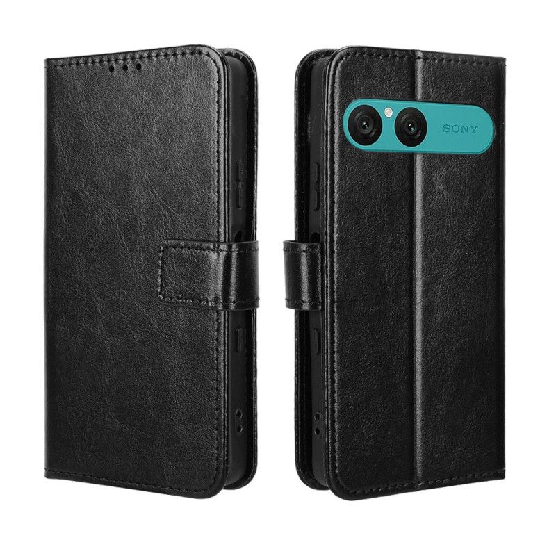 Kuoret Sony Xperia 10 Vii Räikeä Keinonahka