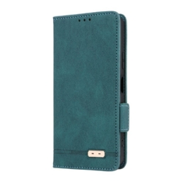 Kuoret Sony Xperia 10 Vii Retro Mokkanahkakuvio