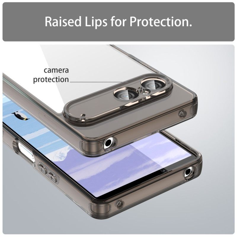 Kuori Sony Xperia 10 Vii Kirkas Silikoni