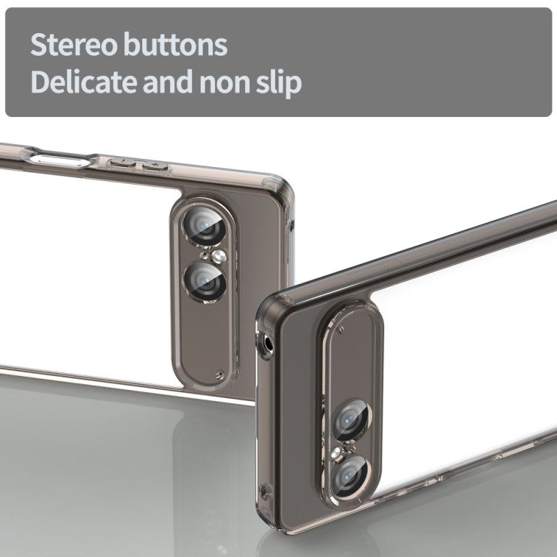 Kuori Sony Xperia 10 Vii Kirkas Silikoni