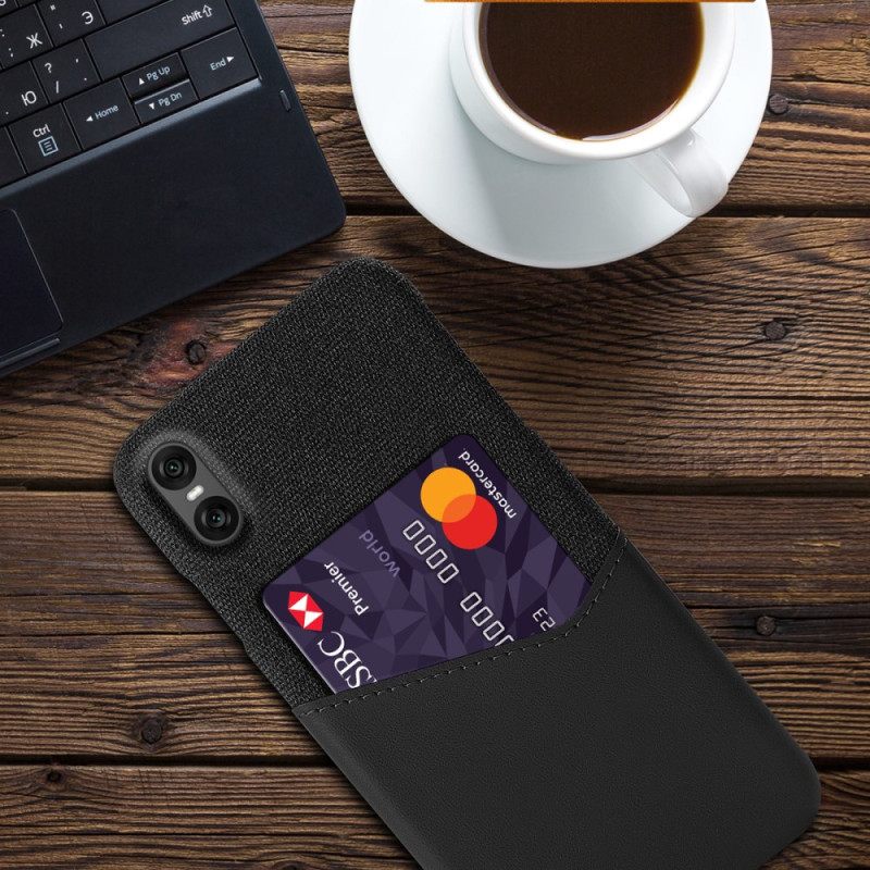 Kuori Sony Xperia 10 Vii Korttikotelo