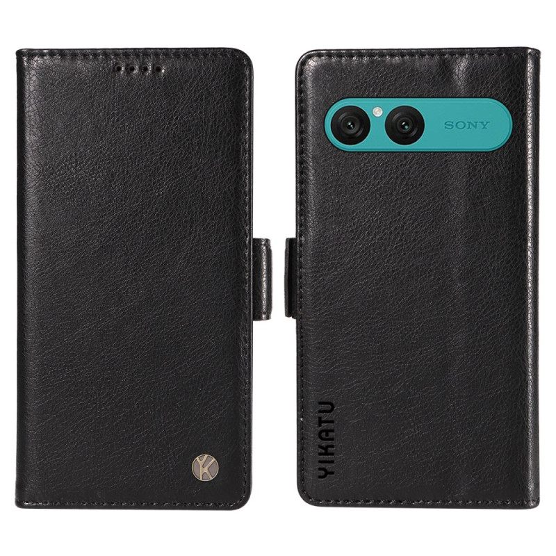 Nahkakotelo Sony Xperia 10 Vii Yikatu
