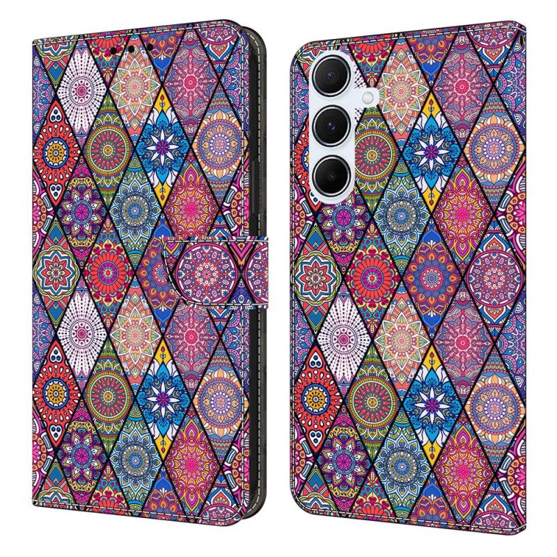 Kotelot Samsung Galaxy A17 4g / 5g Vaaleanpunainen Etninen Kuvio