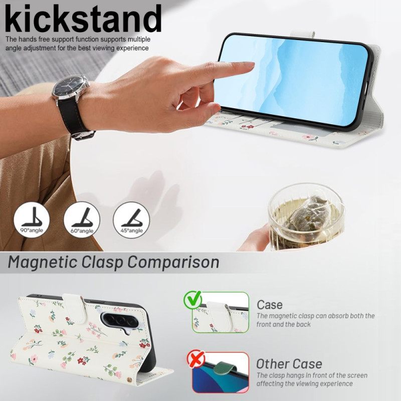 Kuoret Samsung Galaxy A17 4g / 5g Kukallinen Lompakko