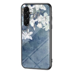 Kuori Samsung Galaxy A17 4g / 5g Karkaistusta Lasista Valmistetut Kukat