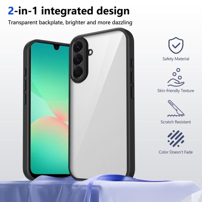 Kuori Samsung Galaxy A17 4g / 5g Läpinäkyvä Hybridi