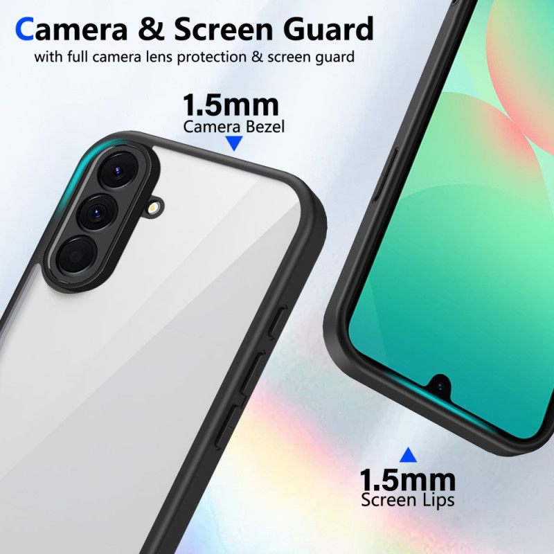 Kuori Samsung Galaxy A17 4g / 5g Läpinäkyvä Hybridi