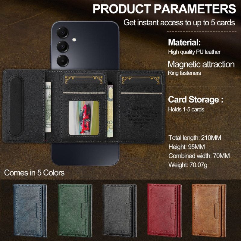 Kuori Samsung Galaxy A17 4g / 5g Magneettinen Ja Irrotettava Korttikotelo