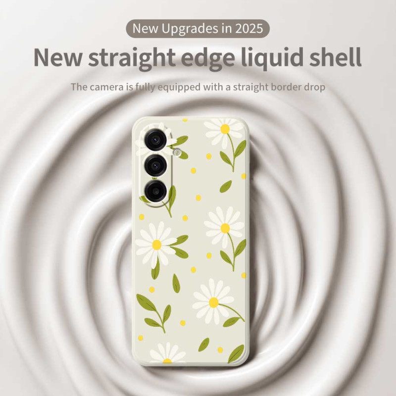 Kuori Samsung Galaxy A17 4g / 5g Valkoiset Kukat