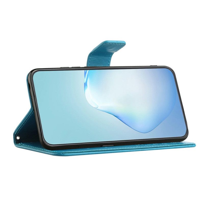 Nahkakotelo Samsung Galaxy A17 4g / 5g Puu Ja Pöllöt