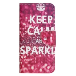 Nahkakotelo Samsung Galaxy A17 4g / 5g Pysy Rauhallisena Ja Kimaltele