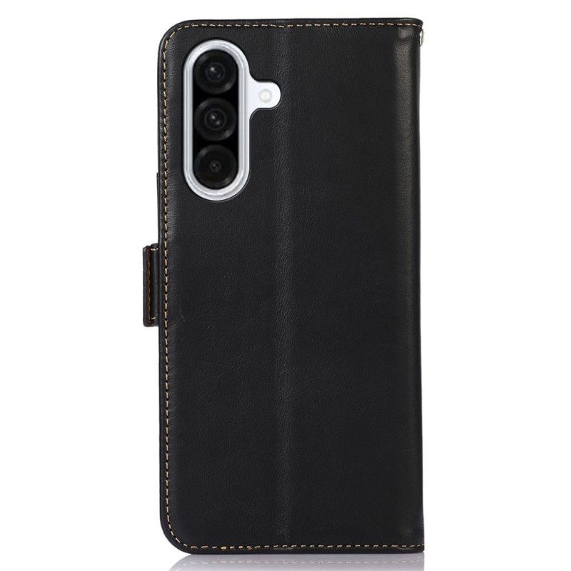 Nahkakotelo Samsung Galaxy A17 4g / 5g Rfid-suojattu Nahka