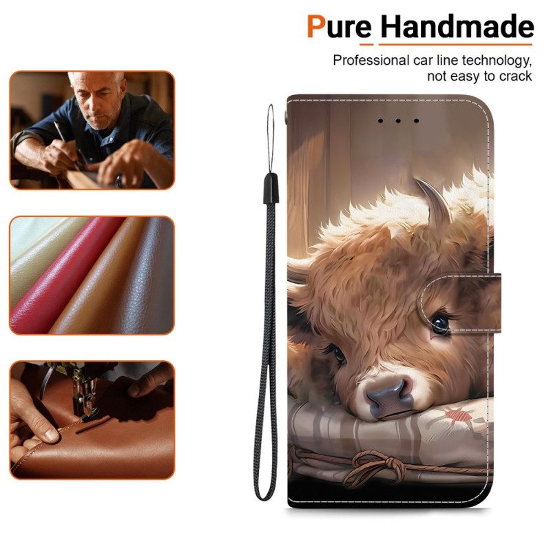 Nahkakotelo Samsung Galaxy A17 4g / 5g Vasikka