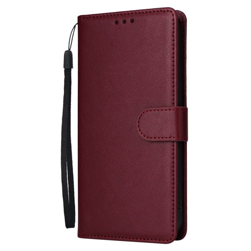 Kotelot Realme Note 60 Puhelinkuoret Yksivärinen Tekonahka